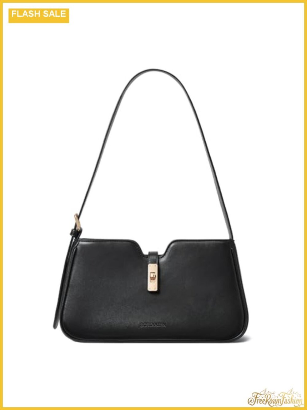 Vegan Leather Hobo Shoulder Bag Women Adjustable Strap
